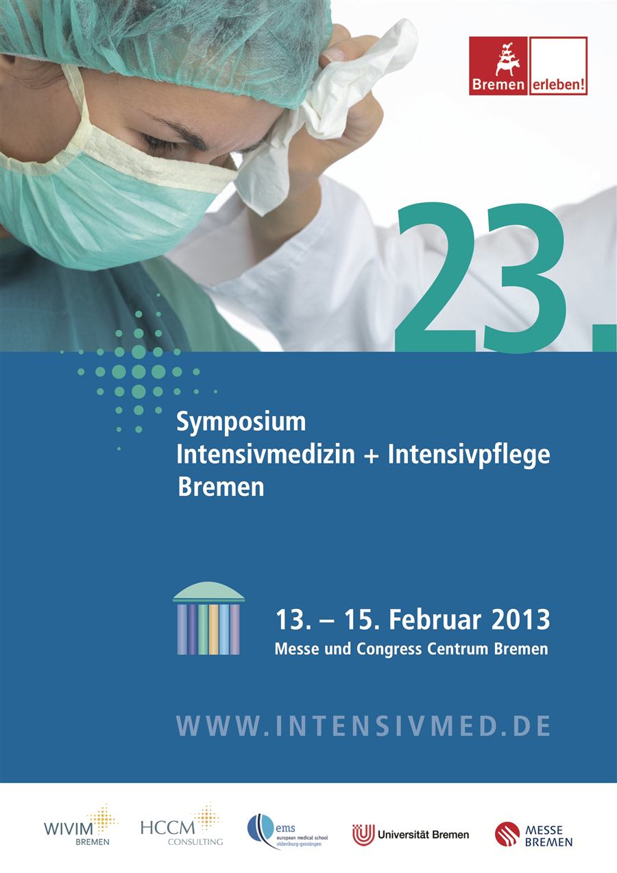 Poster van het congres Intensivmed 2013 in Bremen